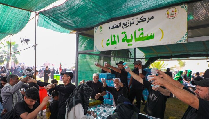 تقرير مصور/ مدينة الامام الحسين (ع) العصرية للزائرين تعلن حجم خدماتها خلال زيارة الاربعين في كربلاء