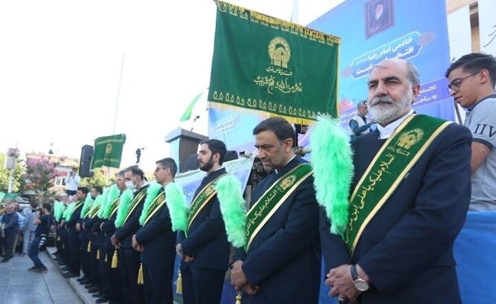 ۱۷ موکب خادمیاری مازندران در مشهد مقدس برپا شد