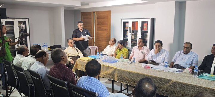 ရန်ကုန် မြို့ ဇိနသ် အစ္စလာမ်ခမ်းမတွင် အနှစ် ၁၅၀၀ ပြည့်နှစ် မဟာတမန်တော် (ဆွ)  နေ့အခမ်းအနား ကျင်းပရေး ဗဟို ကော်မတီ ညှိနှိုင်း  အစည်းဝေးကျင်းပ ။ ။ Photos