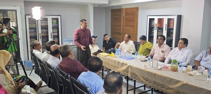 ရန်ကုန် မြို့ ဇိနသ် အစ္စလာမ်ခမ်းမတွင် အနှစ် ၁၅၀၀ ပြည့်နှစ် မဟာတမန်တော် (ဆွ)  နေ့အခမ်းအနား ကျင်းပရေး ဗဟို ကော်မတီ ညှိနှိုင်း  အစည်းဝေးကျင်းပ ။ ။ Photos