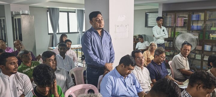 ရန်ကုန် မြို့ ဇိနသ် အစ္စလာမ်ခမ်းမတွင် အနှစ် ၁၅၀၀ ပြည့်နှစ် မဟာတမန်တော် (ဆွ)  နေ့အခမ်းအနား ကျင်းပရေး ဗဟို ကော်မတီ ညှိနှိုင်း  အစည်းဝေးကျင်းပ ။ ။ Photos