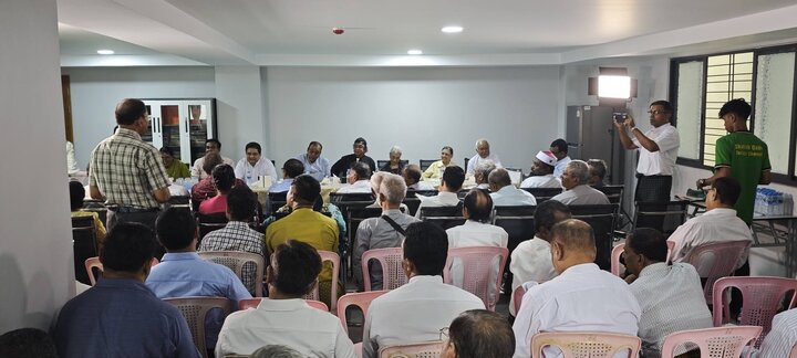 ရန်ကုန် မြို့ ဇိနသ် အစ္စလာမ်ခမ်းမတွင် အနှစ် ၁၅၀၀ ပြည့်နှစ် မဟာတမန်တော် (ဆွ)  နေ့အခမ်းအနား ကျင်းပရေး ဗဟို ကော်မတီ ညှိနှိုင်း  အစည်းဝေးကျင်းပ ။ ။ Photos
