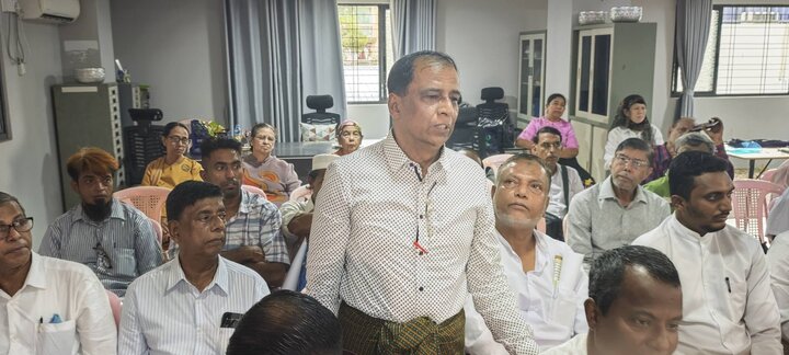 ရန်ကုန် မြို့ ဇိနသ် အစ္စလာမ်ခမ်းမတွင် အနှစ် ၁၅၀၀ ပြည့်နှစ် မဟာတမန်တော် (ဆွ)  နေ့အခမ်းအနား ကျင်းပရေး ဗဟို ကော်မတီ ညှိနှိုင်း  အစည်းဝေးကျင်းပ ။ ။ Photos
