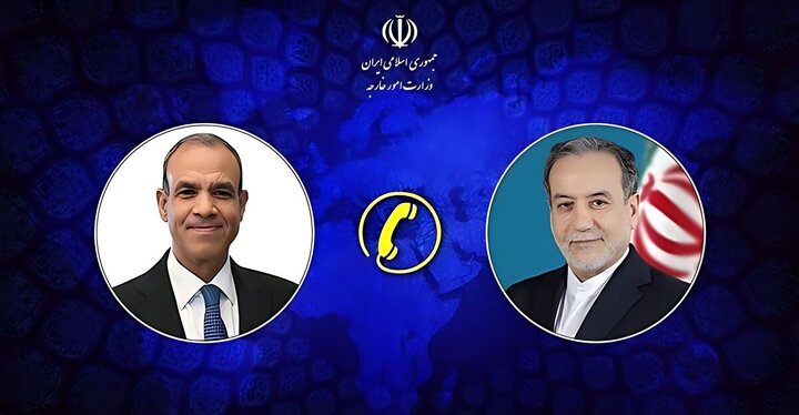 رایزنی وزرای خارجه ایران و مصر در مورد آخرین تحولات غزه