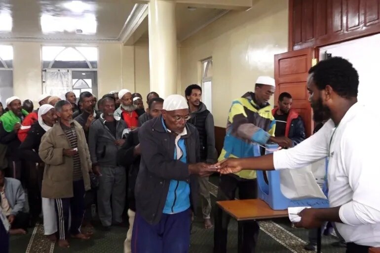 مشارکت ۱۳ میلیون مسلمان اتیوپی در نخستین انتخابات برای انتخاب نمایندگانشان