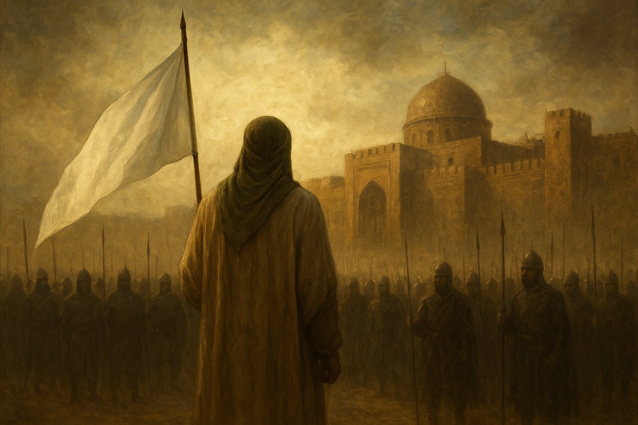 نرمش قهرمانانه امام حسن مجتبی(ع) در شکست معاویه