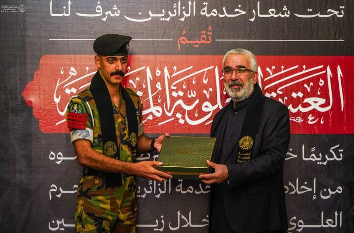 تكريم 800 طالب من كلية الشرطة الثانية تقديرًا لجهودهم خلال زيارة الأربعين في العتبة العلويّة المقدّسة