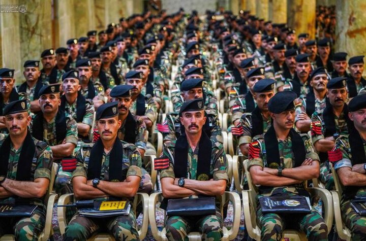 تكريم 800 طالب من كلية الشرطة الثانية تقديرًا لجهودهم خلال زيارة الأربعين في العتبة العلويّة المقدّسة