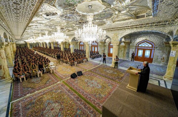 تكريم 800 طالب من كلية الشرطة الثانية تقديرًا لجهودهم خلال زيارة الأربعين في العتبة العلويّة المقدّسة