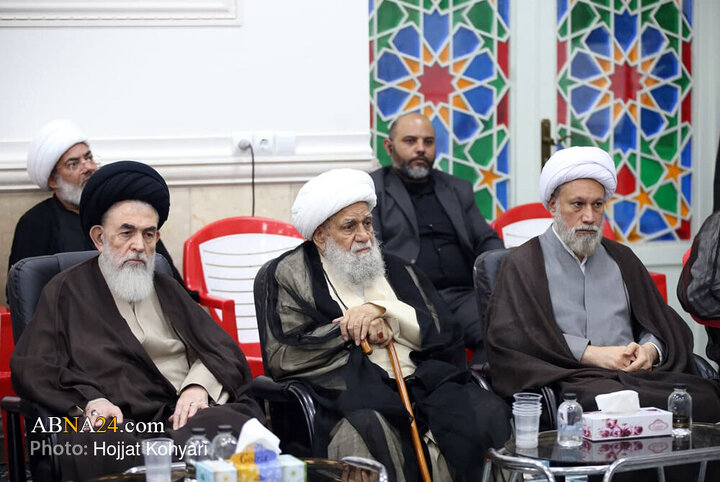 گردهمایی علما و روحانیون شهر شیراز با حضور آیت‌الله کریمی جهرمی