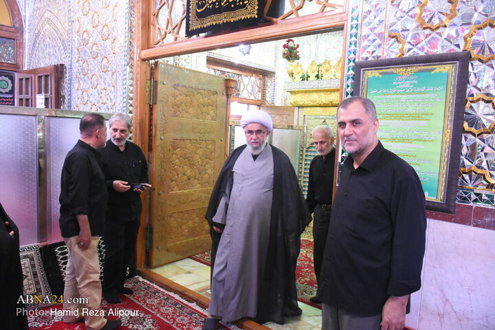 مراسم عزاداری ۲۸ صفر در بقعه آقا سید محمد (ع) آستانه اشرفیه