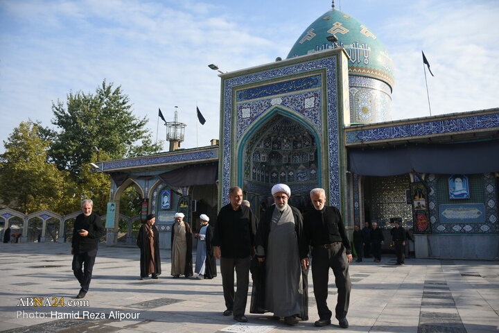 مراسم عزاداری ۲۸ صفر در بقعه آقا سید محمد (ع) آستانه اشرفیه