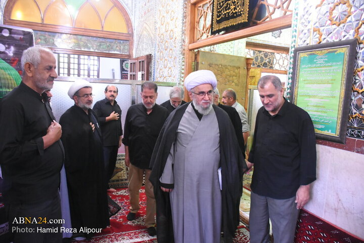 مراسم عزاداری ۲۸ صفر در بقعه آقا سید محمد (ع) آستانه اشرفیه