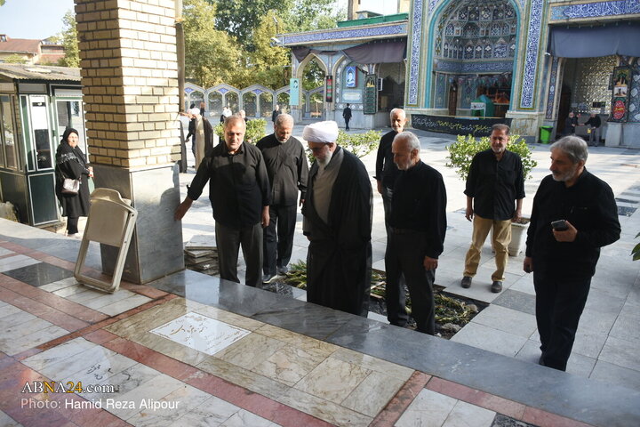مراسم عزاداری ۲۸ صفر در بقعه آقا سید محمد (ع) آستانه اشرفیه