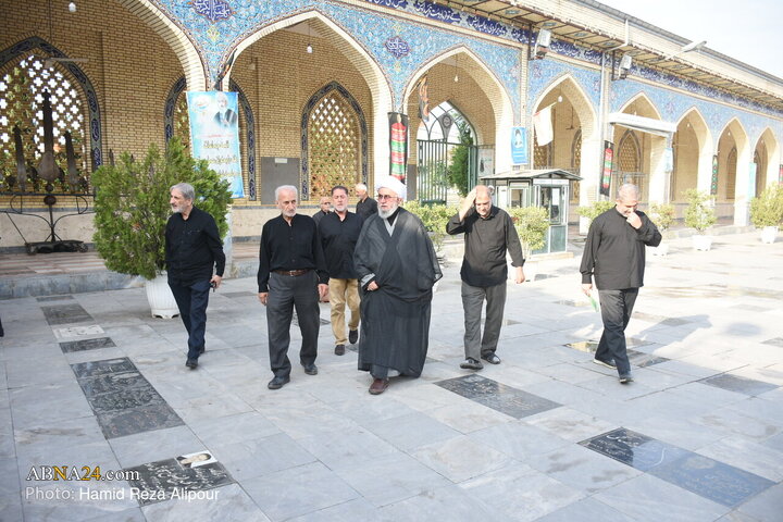 مراسم عزاداری ۲۸ صفر در بقعه آقا سید محمد (ع) آستانه اشرفیه