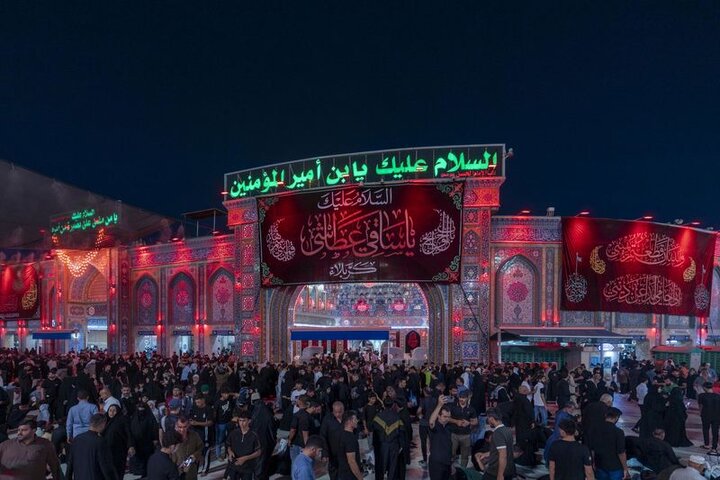 أجواء ليلة الجمعة الأخيرة من شهر صفر في كربلاء المقدسة