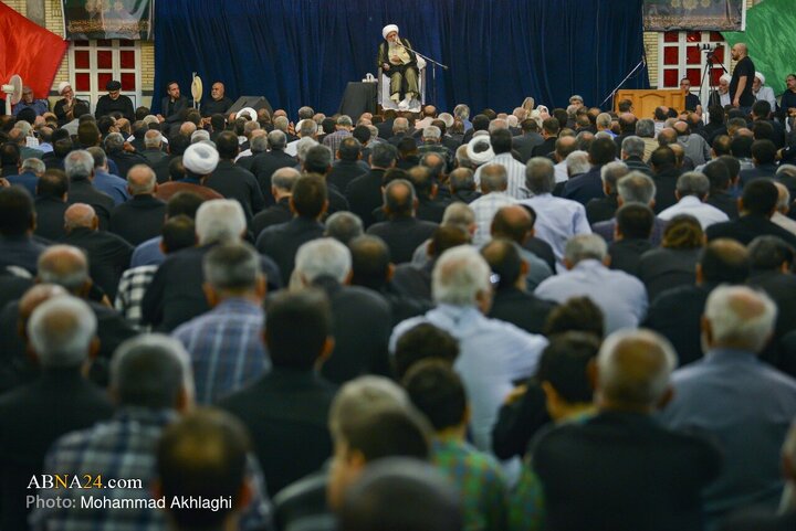 Foto / Cehrum Bölgesinde Peygamber Ekrem (s.a.a) ve İmam Hasan'ın (a.s) Şehadet Yıldönümü Hasabiyle Düzenlenen Matem Merasimi