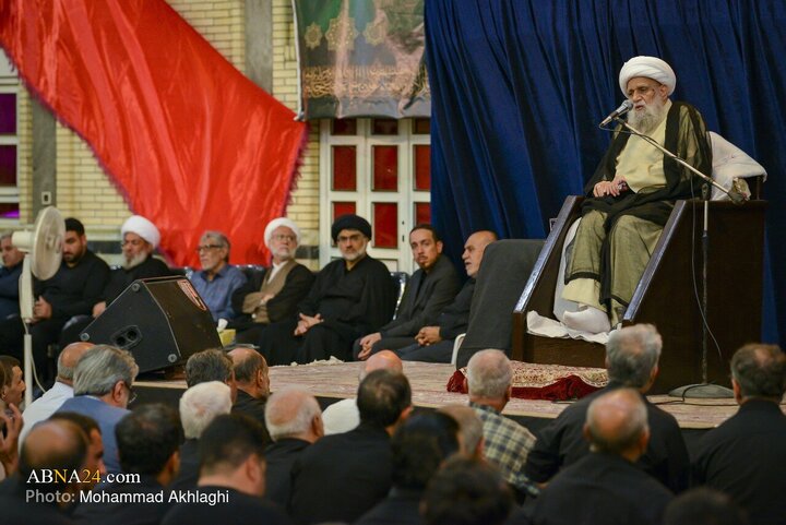 Foto / Cehrum Bölgesinde Peygamber Ekrem (s.a.a) ve İmam Hasan'ın (a.s) Şehadet Yıldönümü Hasabiyle Düzenlenen Matem Merasimi
