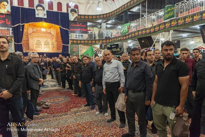 Foto / Cehrum Bölgesinde Peygamber Ekrem (s.a.a) ve İmam Hasan'ın (a.s) Şehadet Yıldönümü Hasabiyle Düzenlenen Matem Merasimi