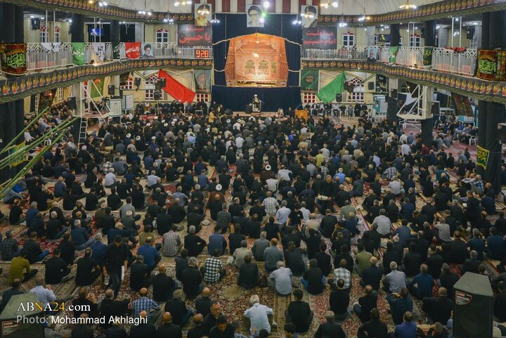 Foto / Cehrum Bölgesinde Peygamber Ekrem (s.a.a) ve İmam Hasan'ın (a.s) Şehadet Yıldönümü Hasabiyle Düzenlenen Matem Merasimi
