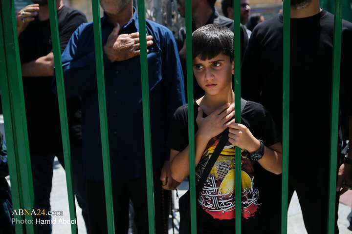 مراسم عزاداری ۲۸ صفر در حرم حضرت فاطمه معصومه (س)