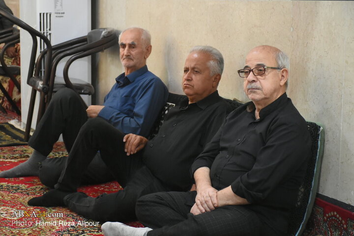 تقرير مصور/ كلمة آية الله رمضاني في عزاء 28 من شهر صفر عند مرقد السيد محمد (ع) بمدينة آستانه أشرفية الإيرانية