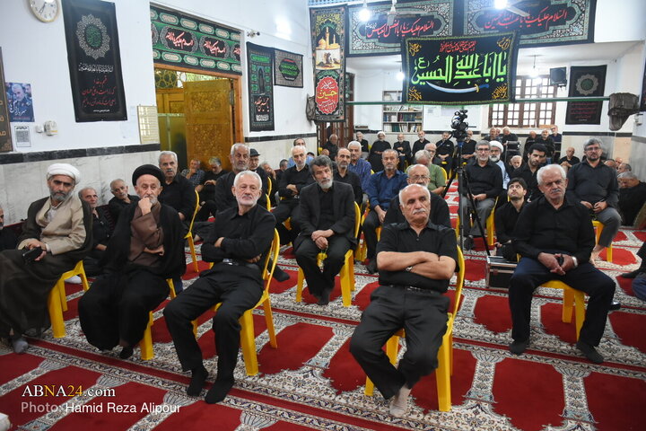 تقرير مصور/ كلمة آية الله رمضاني في عزاء 28 من شهر صفر عند مرقد السيد محمد (ع) بمدينة آستانه أشرفية الإيرانية