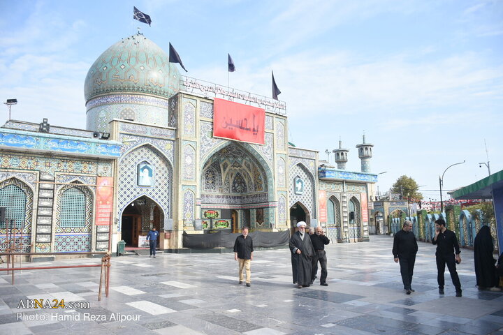 حضور  دبیرکل مجمع جهانی اهل‌بیت‌(ع) در آستان مقدس سید جلال‌الدین اشرف (ع)