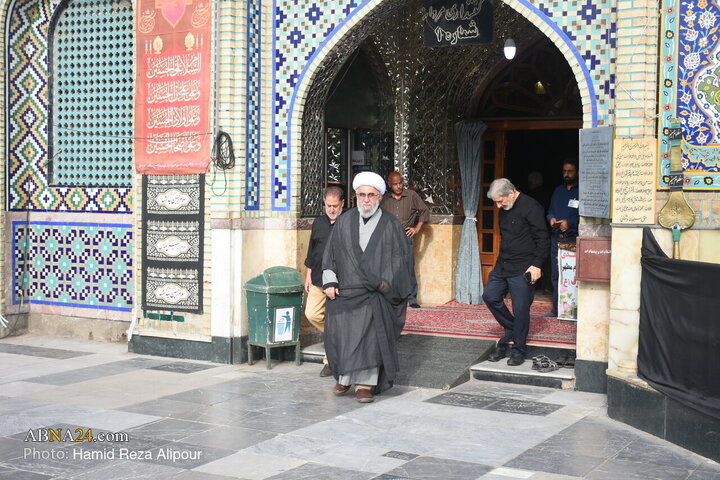 حضور  دبیرکل مجمع جهانی اهل‌بیت‌(ع) در آستان مقدس سید جلال‌الدین اشرف (ع)