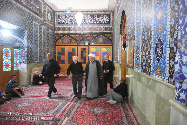 حضور  دبیرکل مجمع جهانی اهل‌بیت‌(ع) در آستان مقدس سید جلال‌الدین اشرف (ع)