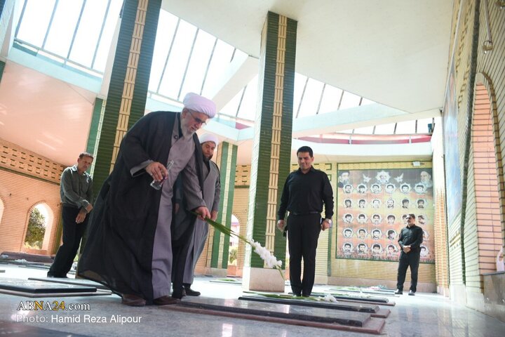 مراسم عزاداری روز ۲۸ صفر در شهرستان آستان اشرفیه با سخنرانی آیت‌الله رمضانی