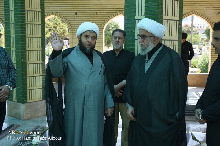 مراسم عزاداری روز ۲۸ صفر در شهرستان آستان اشرفیه با سخنرانی آیت‌الله رمضانی