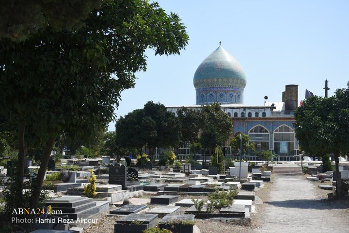 مراسم عزاداری روز ۲۸ صفر در شهرستان آستان اشرفیه با سخنرانی آیت‌الله رمضانی
