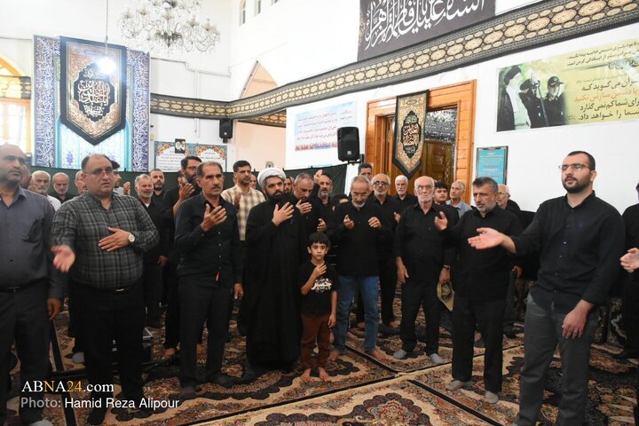 مراسم عزاداری روز ۲۸ صفر در شهرستان آستان اشرفیه با سخنرانی آیت‌الله رمضانی