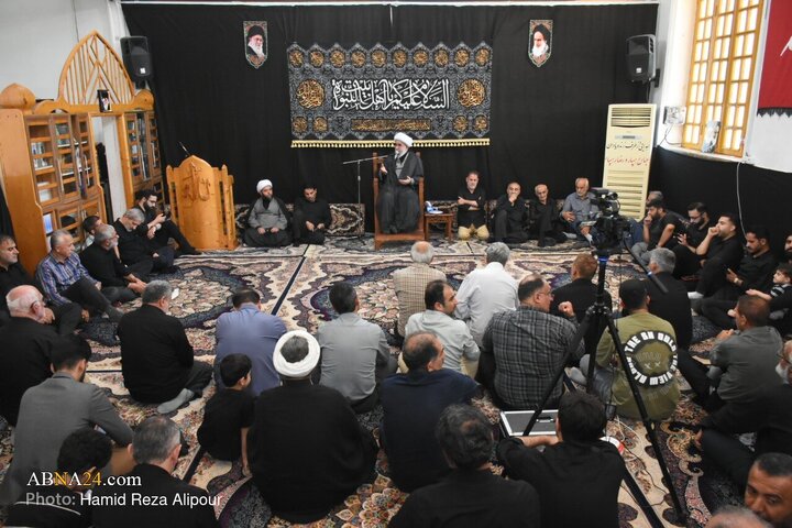 مراسم عزاداری روز ۲۸ صفر در شهرستان آستان اشرفیه با سخنرانی آیت‌الله رمضانی