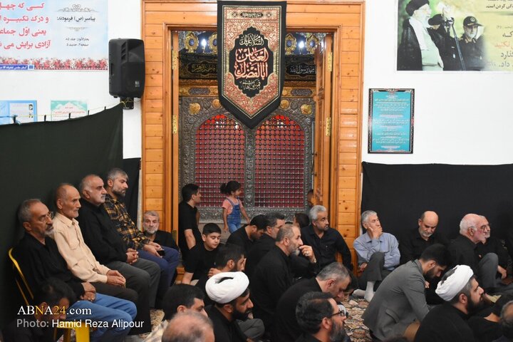 مراسم عزاداری روز ۲۸ صفر در شهرستان آستان اشرفیه با سخنرانی آیت‌الله رمضانی