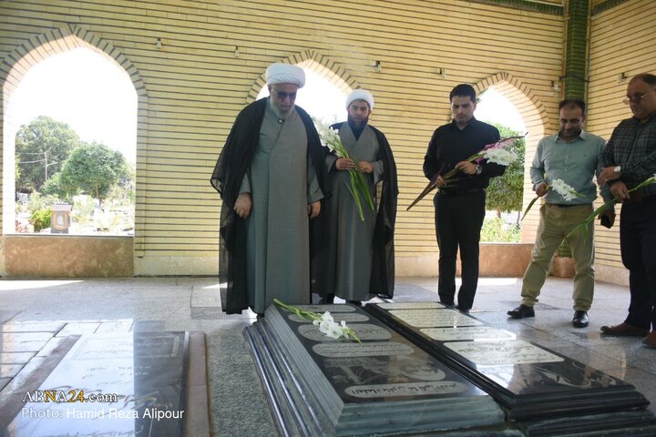 مراسم عزاداری روز ۲۸ صفر در شهرستان آستان اشرفیه با سخنرانی آیت‌الله رمضانی