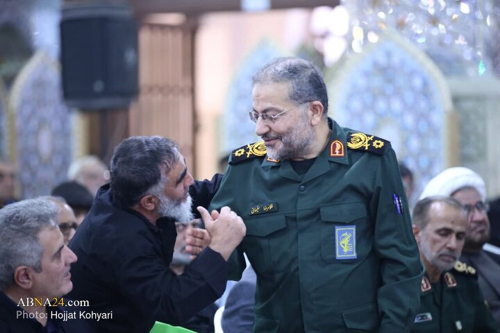 مراسم پاسداشت چهلمین روز شهید غیب پرور در شیراز