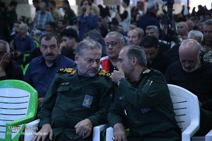 مراسم پاسداشت چهلمین روز شهید غیب پرور در شیراز