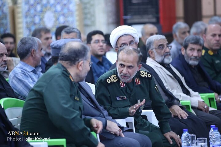 مراسم پاسداشت چهلمین روز شهید غیب پرور در شیراز