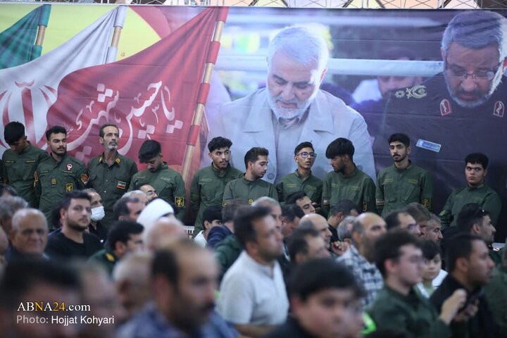 گزارش تصویری | مراسم پاسداشت چهلمین روز شهید غیب پرور در شیراز