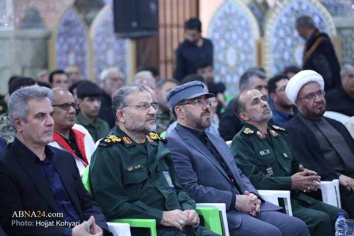 مراسم پاسداشت چهلمین روز شهید غیب پرور در شیراز