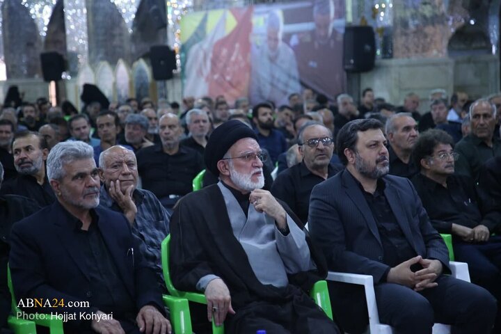 مراسم پاسداشت چهلمین روز شهید غیب پرور در شیراز