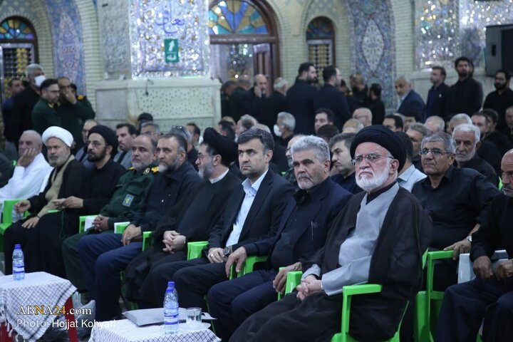 مراسم پاسداشت چهلمین روز شهید غیب پرور در شیراز