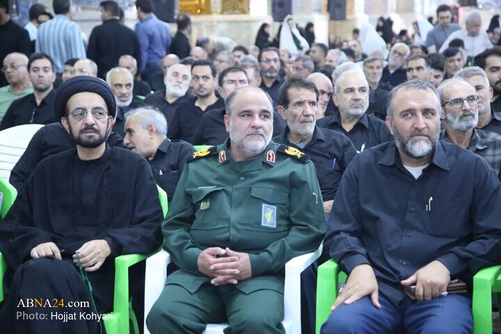 مراسم پاسداشت چهلمین روز شهید غیب پرور در شیراز