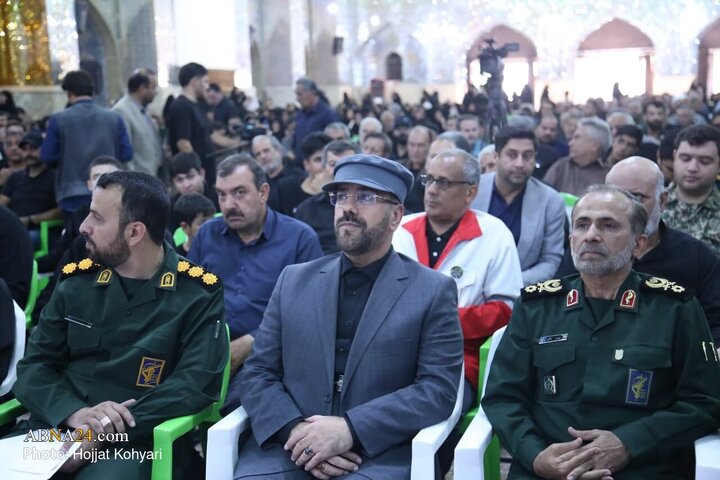 مراسم پاسداشت چهلمین روز شهید غیب پرور در شیراز