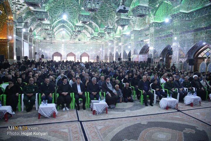 مراسم پاسداشت چهلمین روز شهید غیب پرور در شیراز