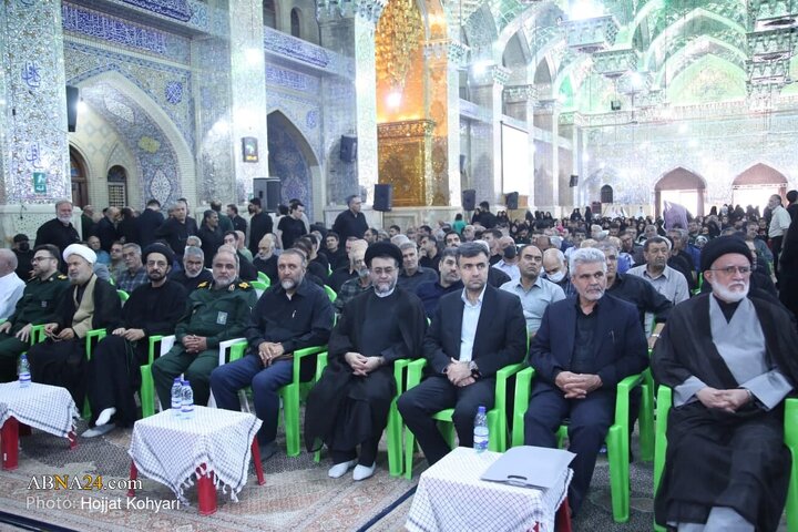 مراسم پاسداشت چهلمین روز شهید غیب پرور در شیراز