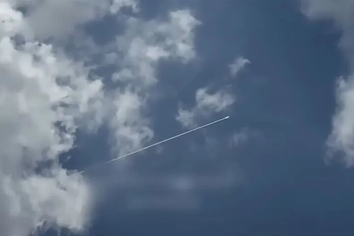 رهگیری موشک شلیک‌شده از یمن بر فراز آسمان اسرائیل