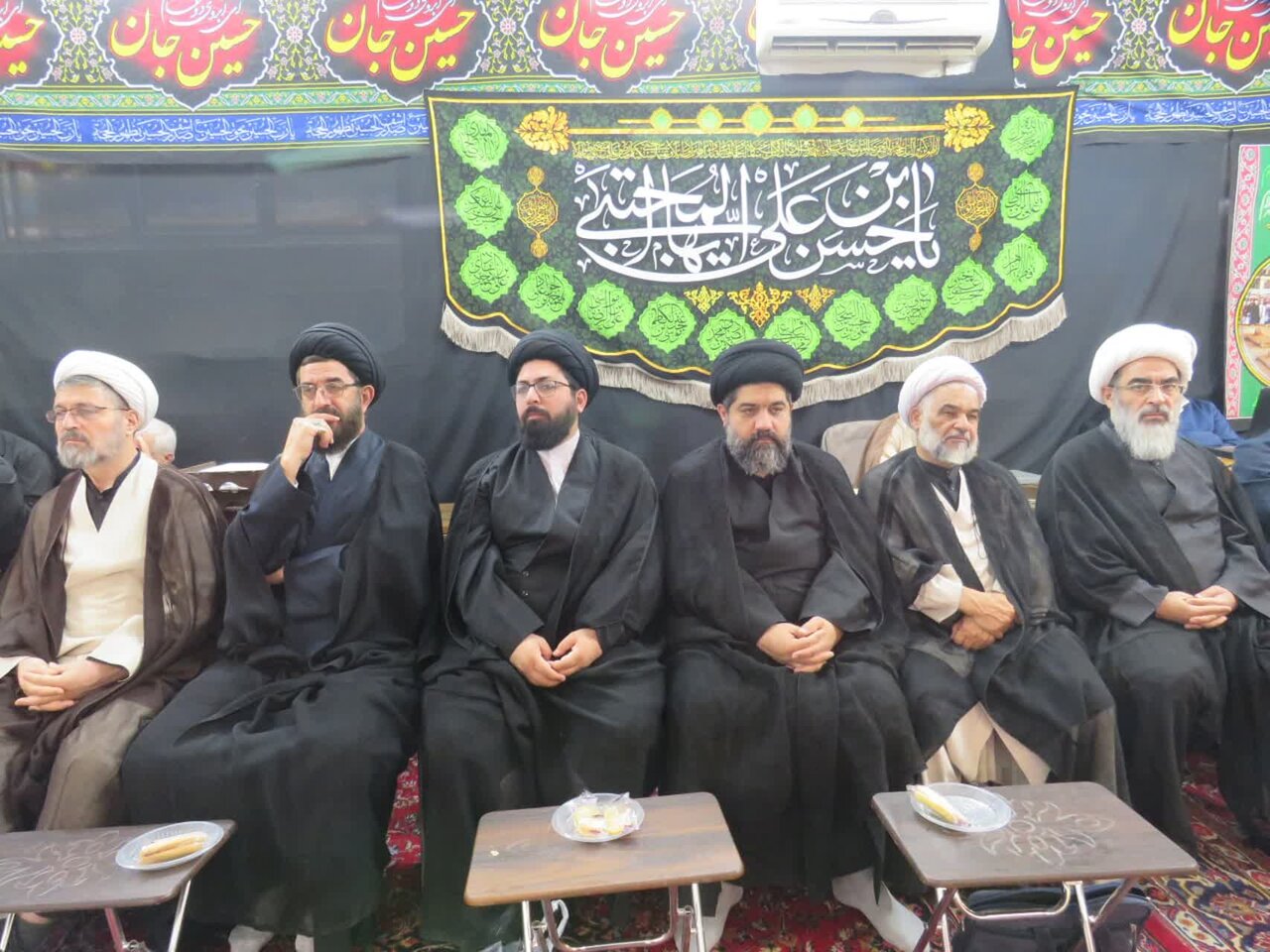 مراسم سوگواری ۲۸ صفر در حسینیه دفتر مرحوم آیتالله فاضل لنکرانی برگزار شد + تصاویر